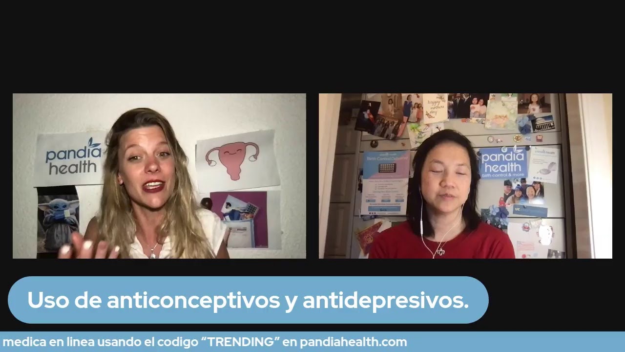 se pueden tomar antidepresivos y anticonceptivos