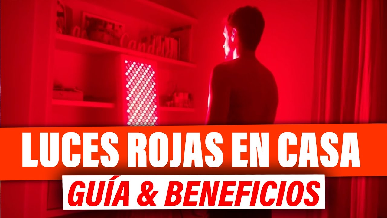 terapia de luz roja en casa