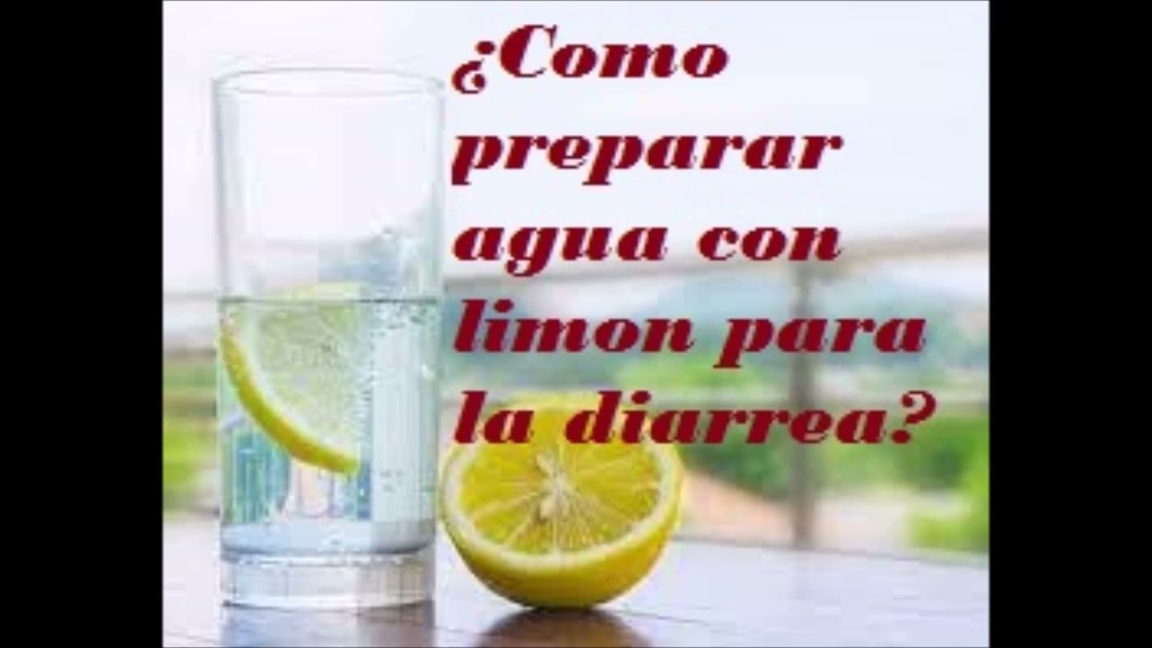 zumo de limon para la diarrea