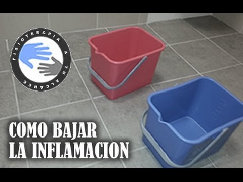 agua caliente con sal para desinflamar