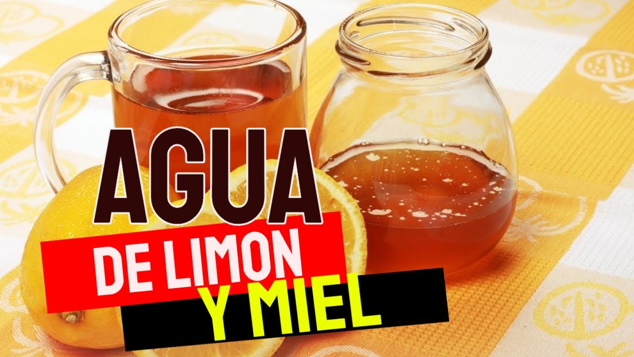 agua con limon y miel beneficios