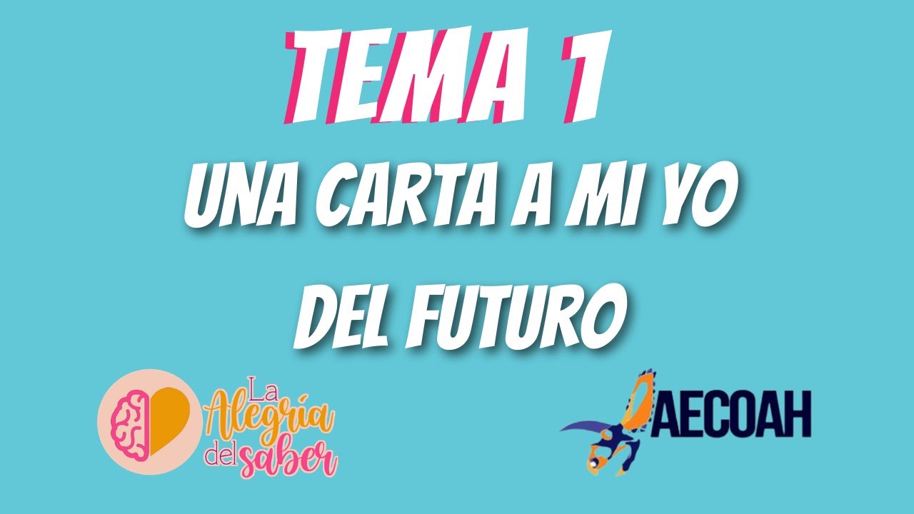 carta a mi yo del futuro primaria