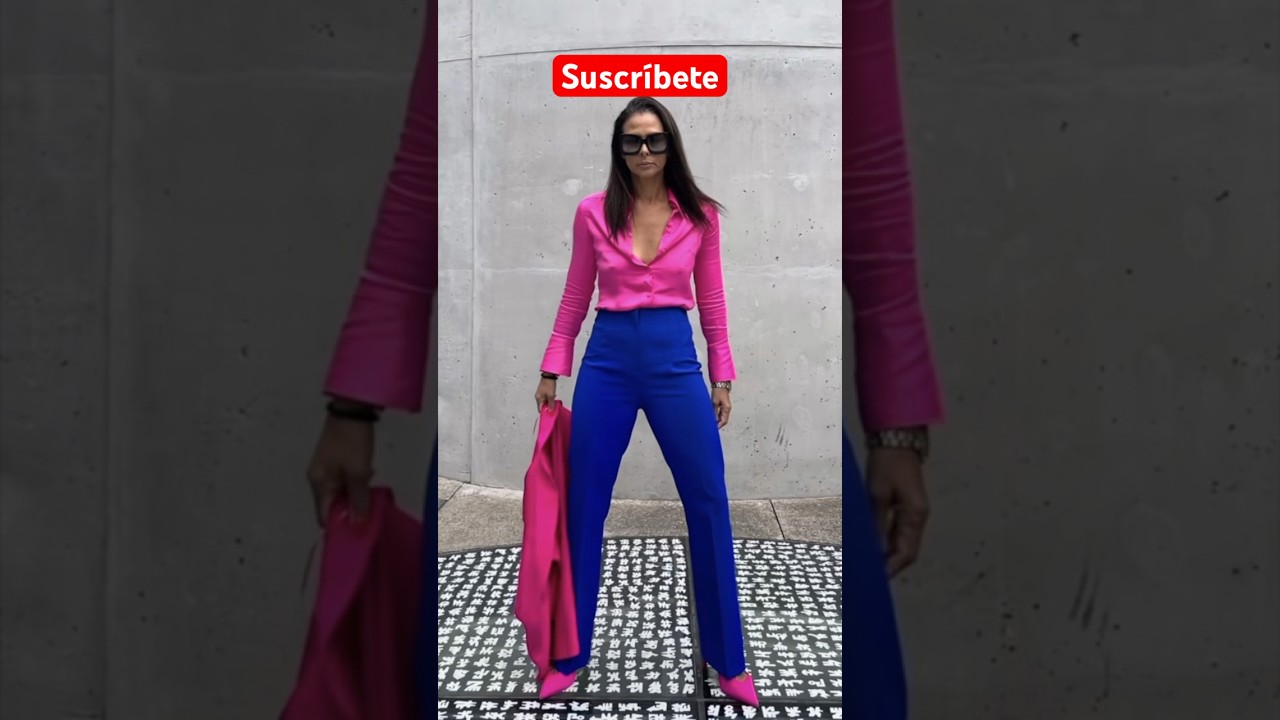 con qué color pega el azul