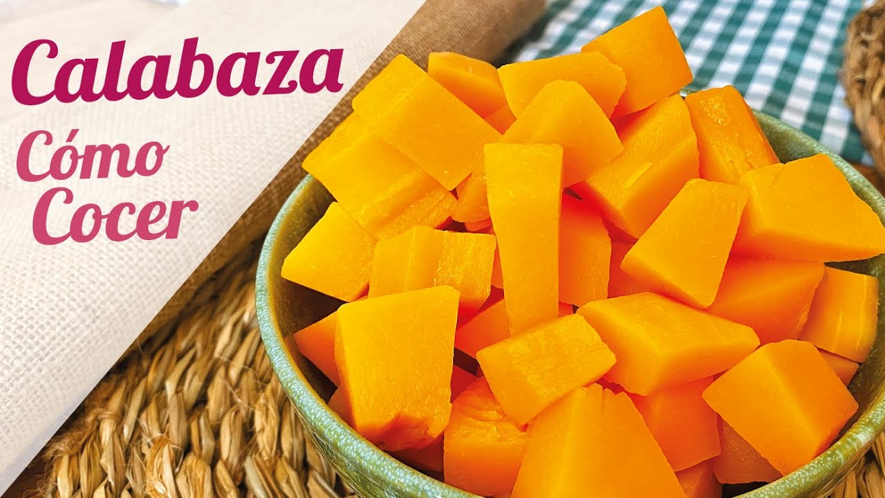 cuanto tiempo tarda en cocer la calabaza