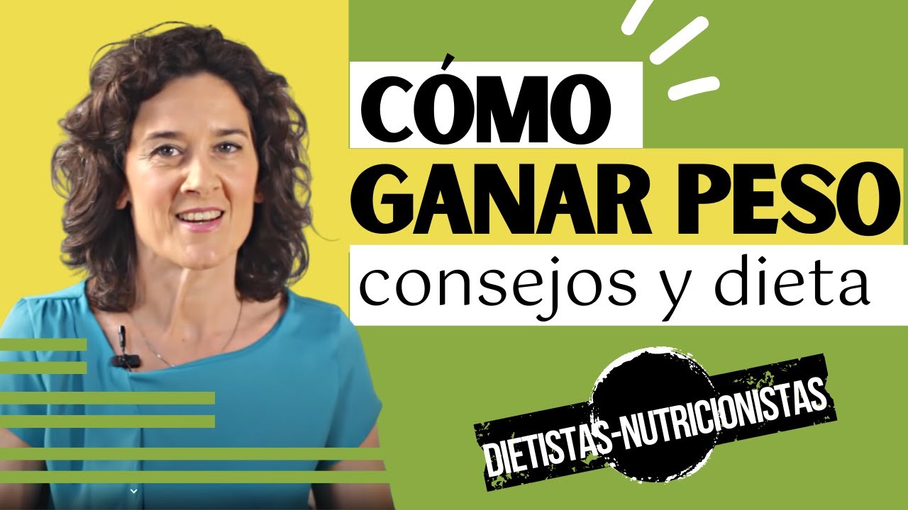 dieta para engordar y ganar masa muscular