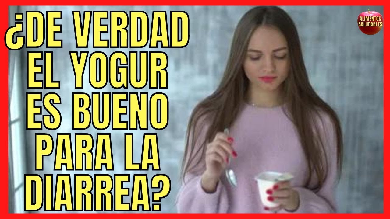 el yogur va bien para la diarrea