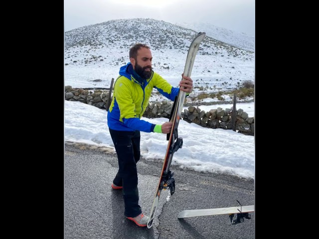 hay nieve en la sierra de gredos