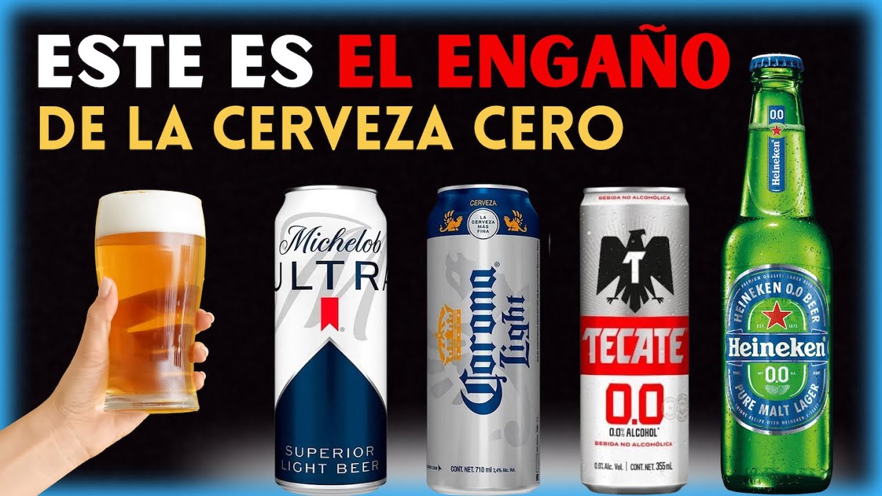 las cervezas sin alcohol tienen alcohol