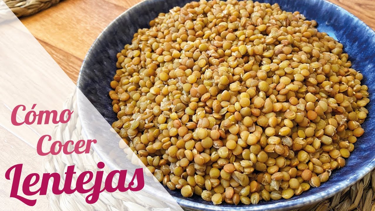las lentejas se cuecen con agua fría o caliente