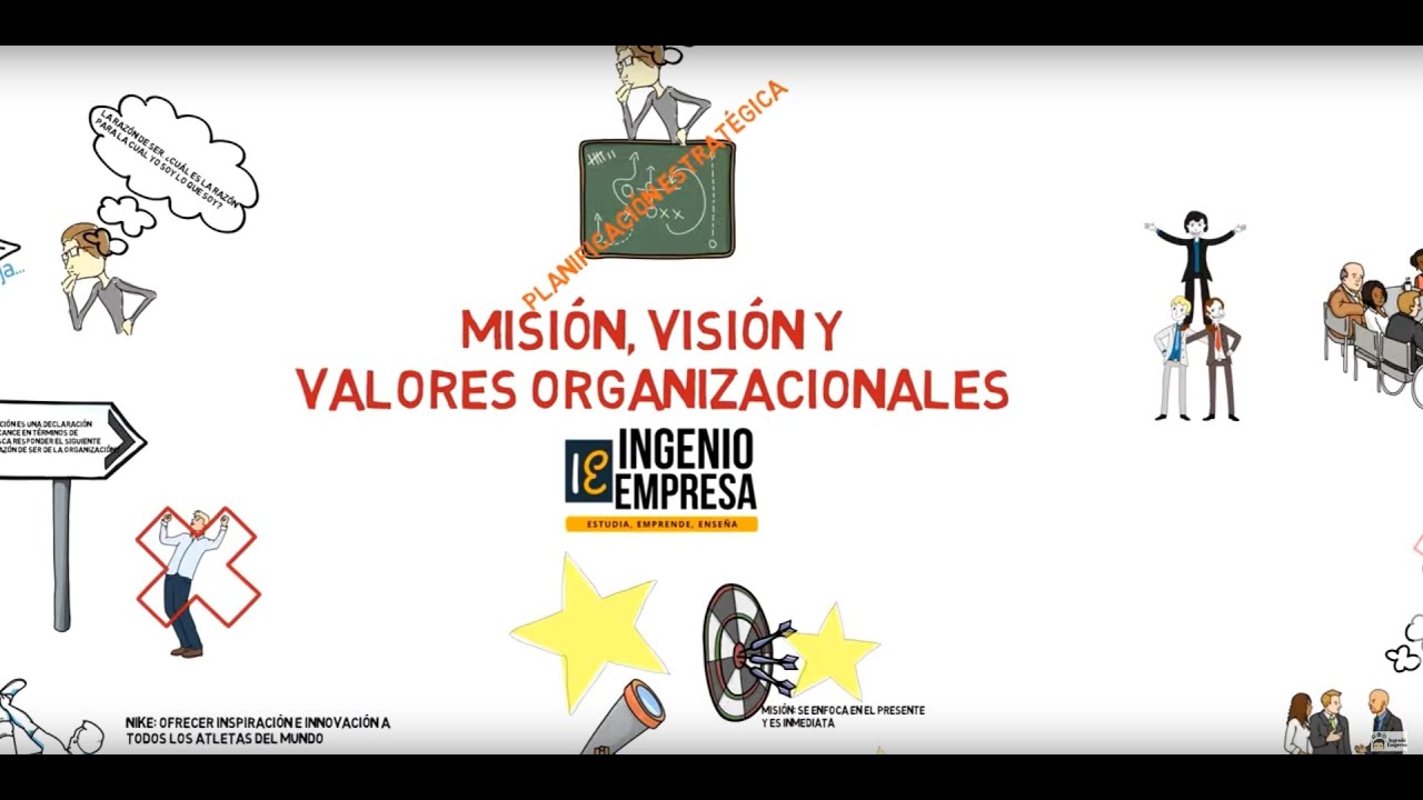 mision vision y valores de empresas