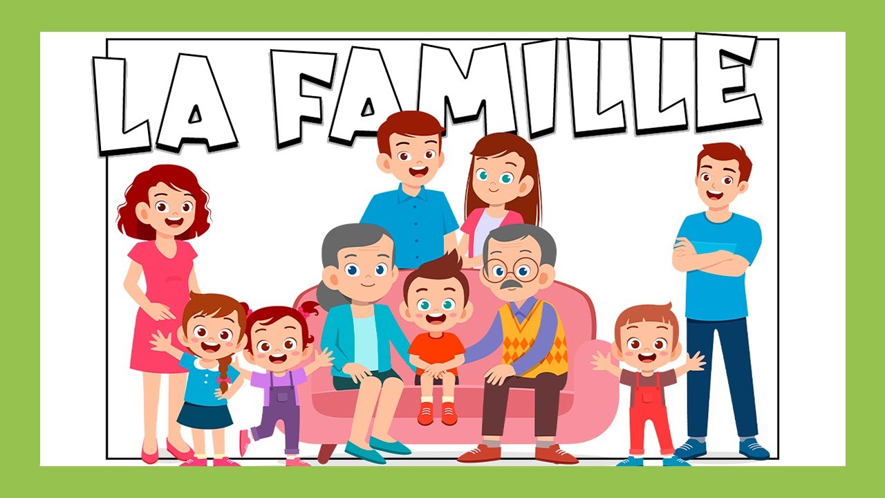 nombres de la familia en frances