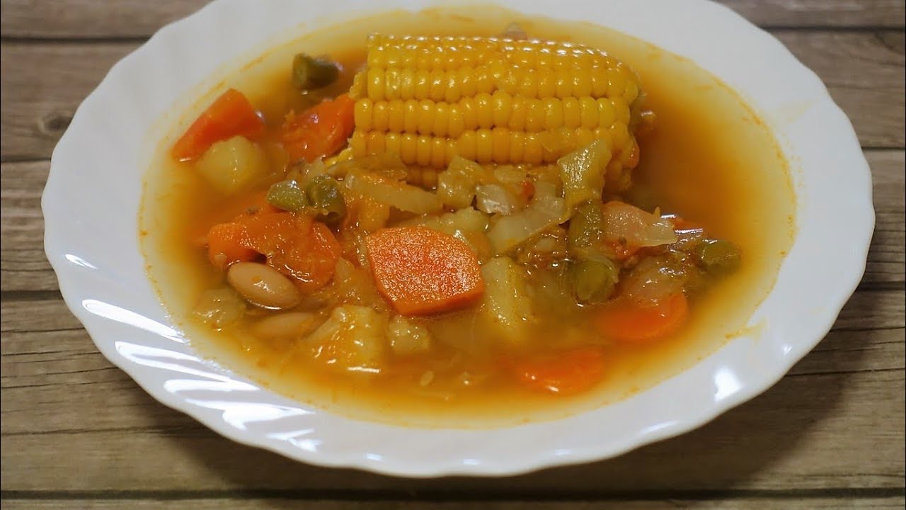 potaje de verduras canario sin carne