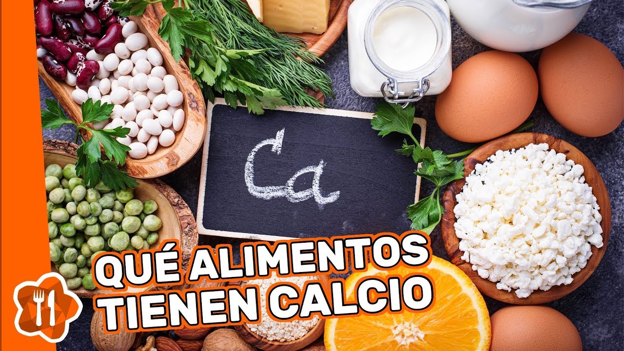 q alimentos son ricos en calcio