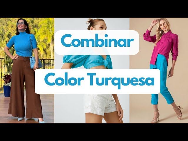 que color combina con el turquesa
