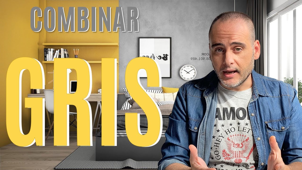 que colores combina con el gris