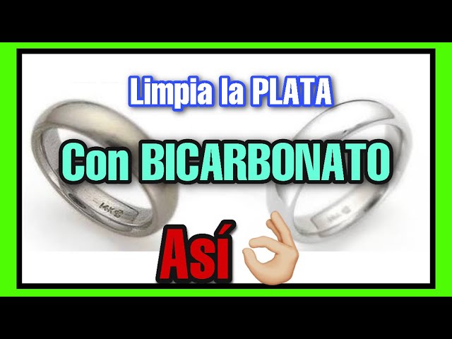 se puede limpiar la plata con bicarbonato y vinagre
