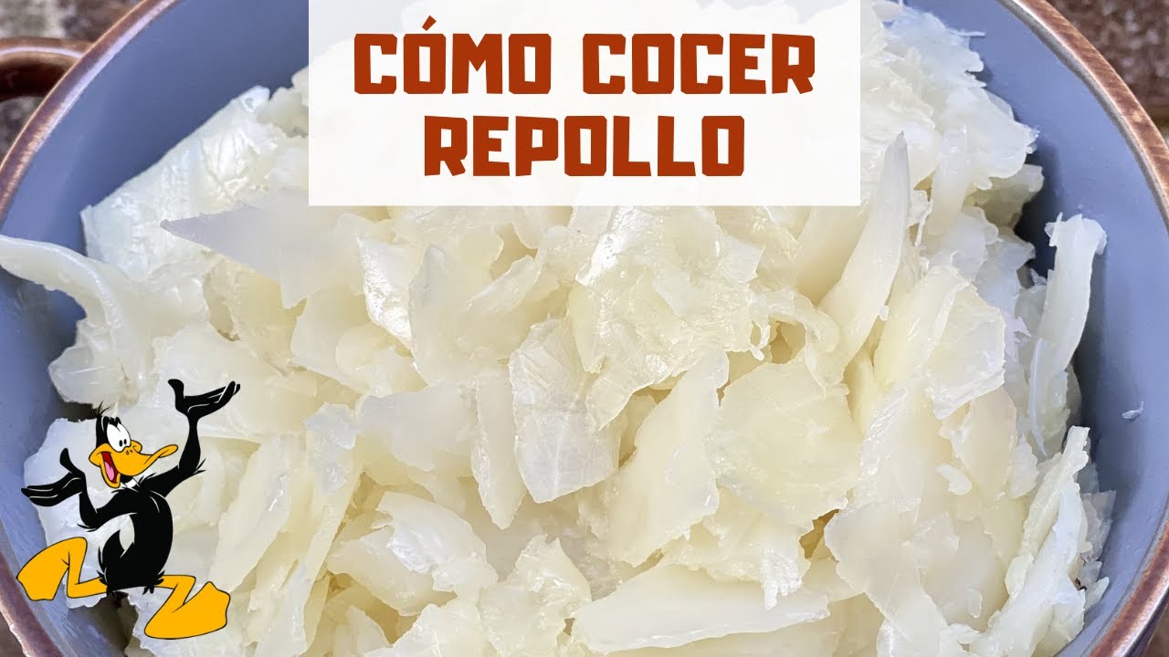 tiempo de cocción repollo en cazuela