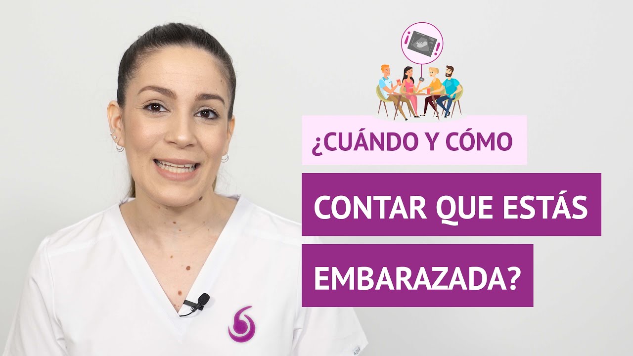 como decir a la familia que estas embarazada