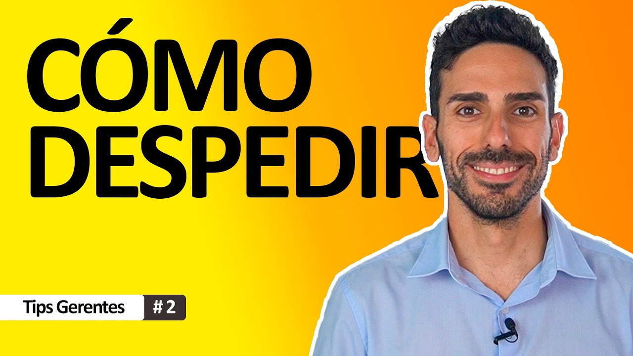 despedir a un compañero de trabajo