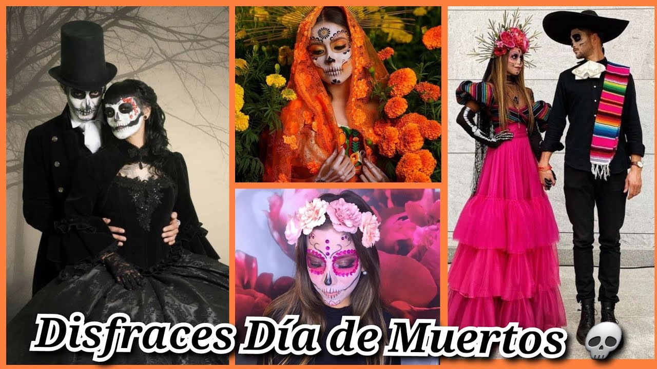 disfraz día de los muertos mujer