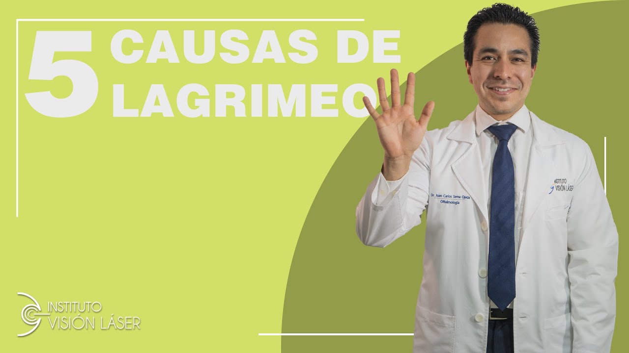 me lloran los ojos todo el dia