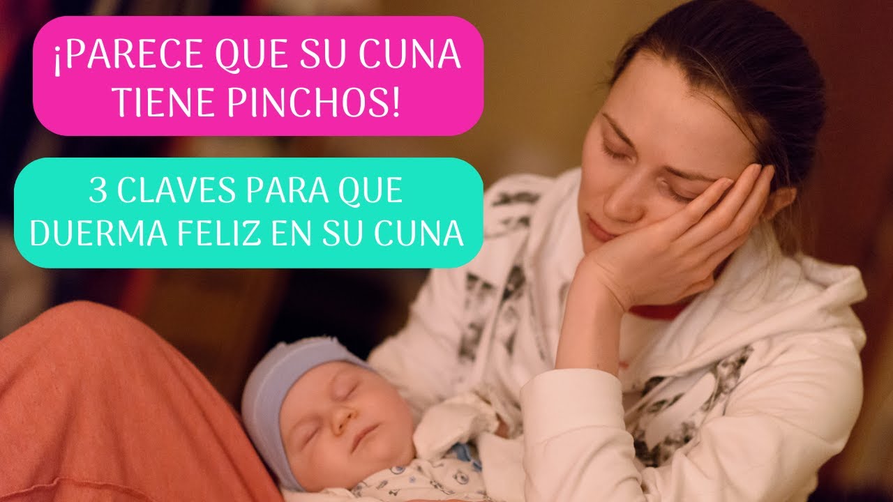 mi bebe solo se duerme en brazos