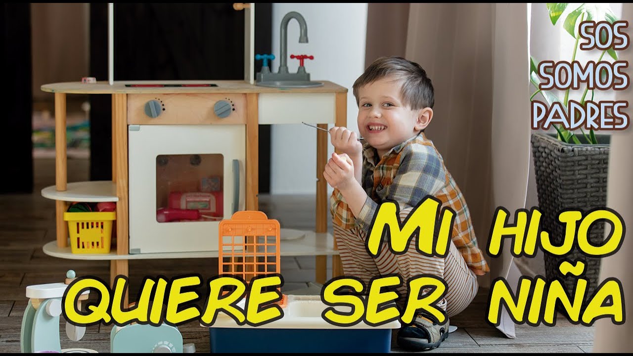 mi niña de 3 años quiere ser niño