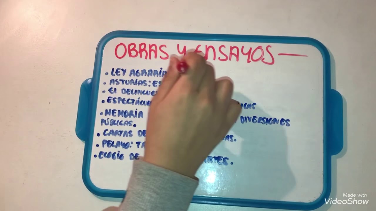 obras de gaspar melchor de jovellanos