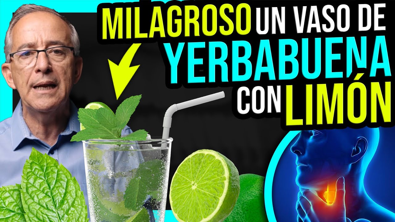 para que sirve la hierbabuena con limon