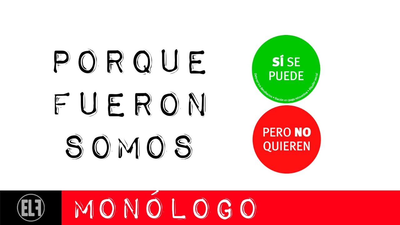 porque fueron somos porque somos serán origen de la frase