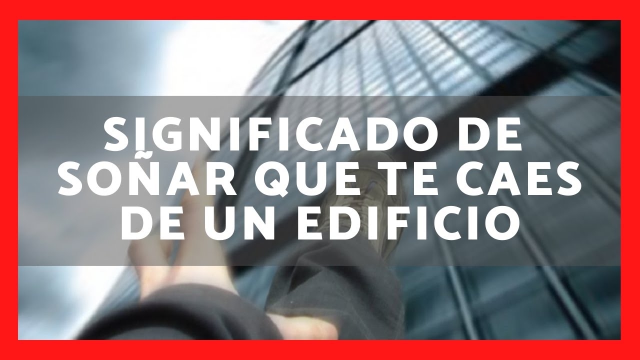 soñar que alguien se tira de un edificio