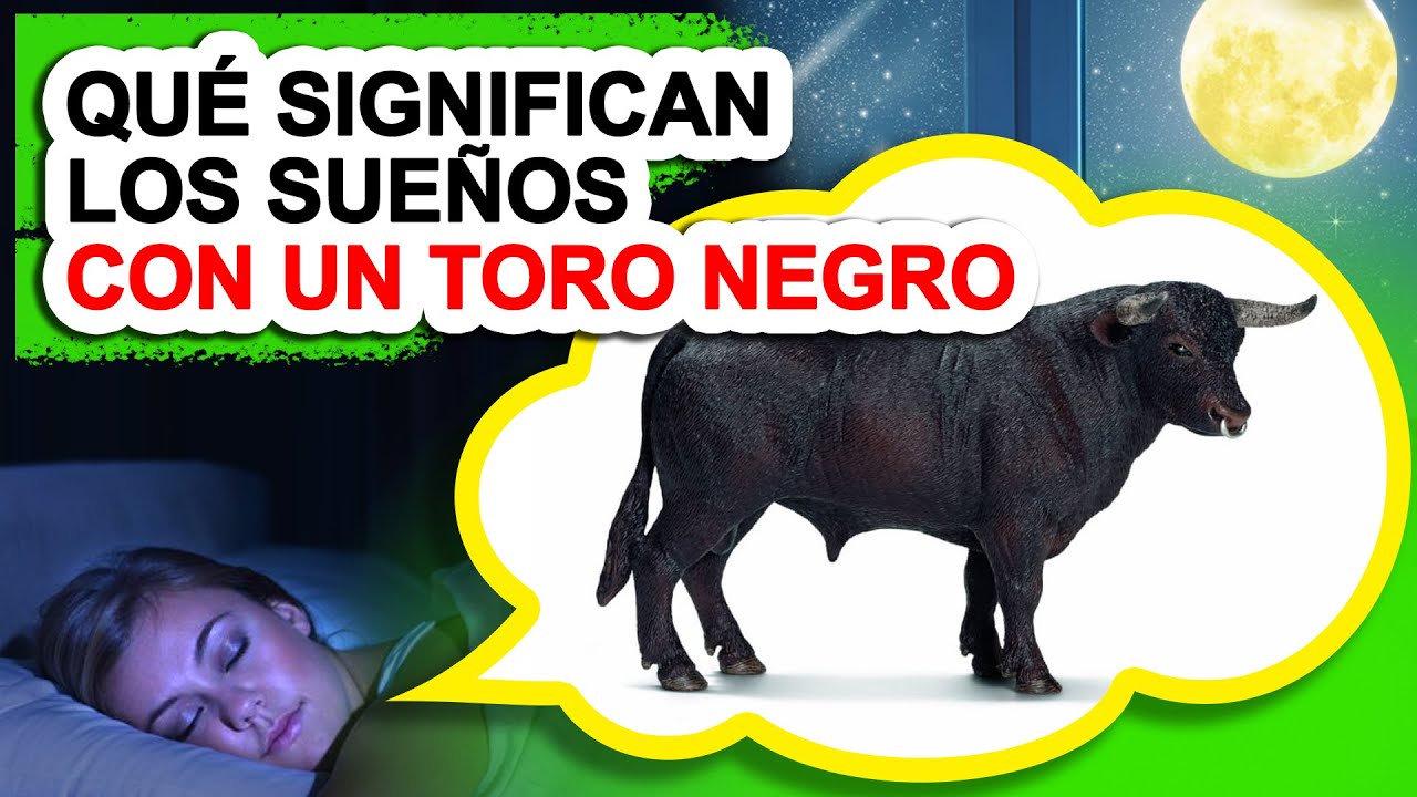soñar que te persigue un toro negro